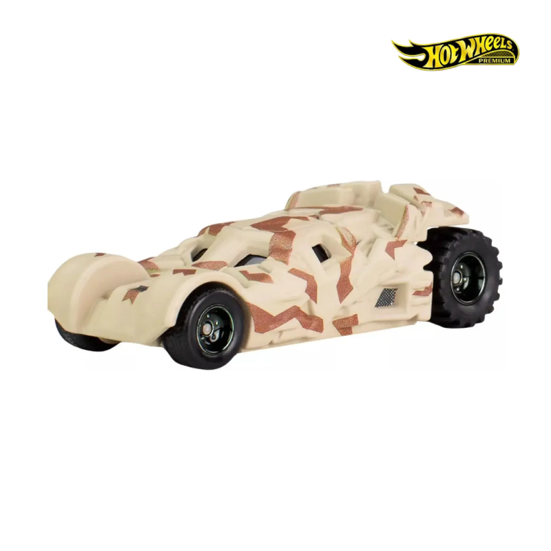 The Dark Knight Batmobile -  The Dark Knight Trilogy Tumbler Camouflage Version - Hotwheels Premium - Autos sin Empaque