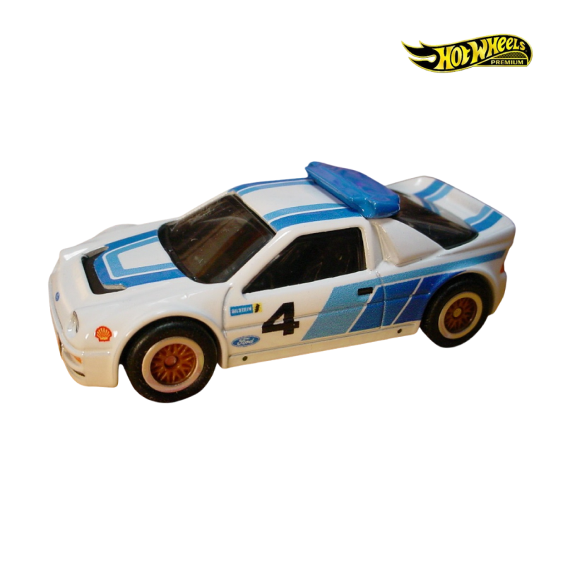 Ford RS200 -  Collector Set Rally Car - Hotwheels Premium - Autos sin Empaque