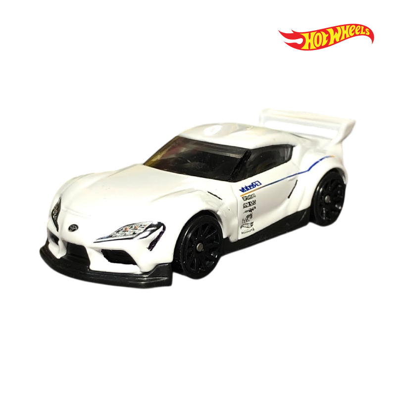 20 Toyota GR Supra - Speed Graphics 5/10 - Hotwheels Básico - Autos sin Empaque