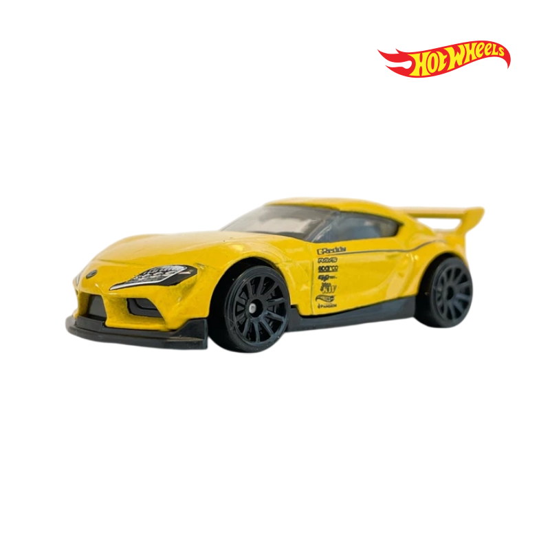 20 Toyota GR Supra - Speed Graphics 5/10 - Hotwheels Básico - Autos sin Empaque