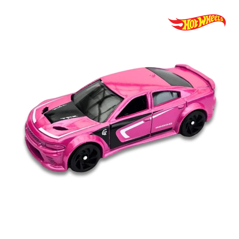 20 Dodge Charger Hellcat - Muscle Mania 9/10 - Hotwheels Básico - Autos sin Empaque