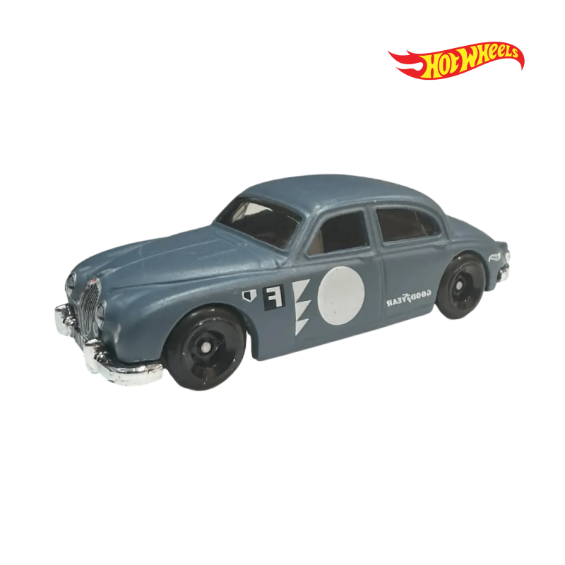 Jaguar Mk1 - Race Day 2/10 - Hotwheels Básico - Autos sin Empaque