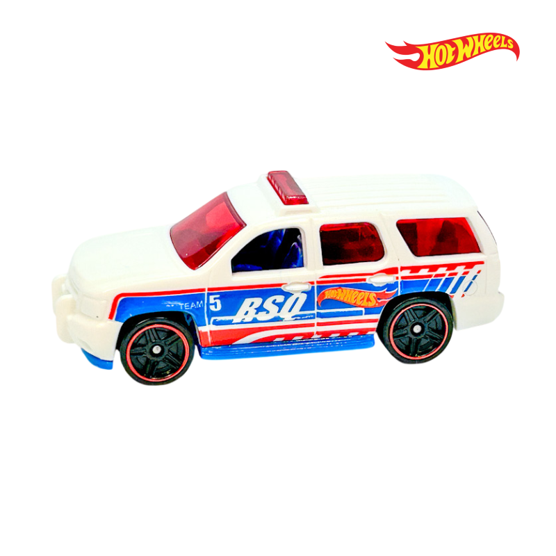 07 Chevy Tahoe - First Response 7/10 - Hotwheels Básico - Autos sin Empaque