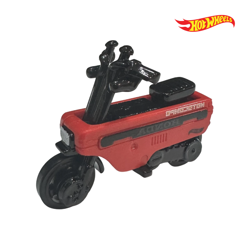Honda Motocompo - Moto 3/5 - Hotwheels Básico - Autos sin Empaque