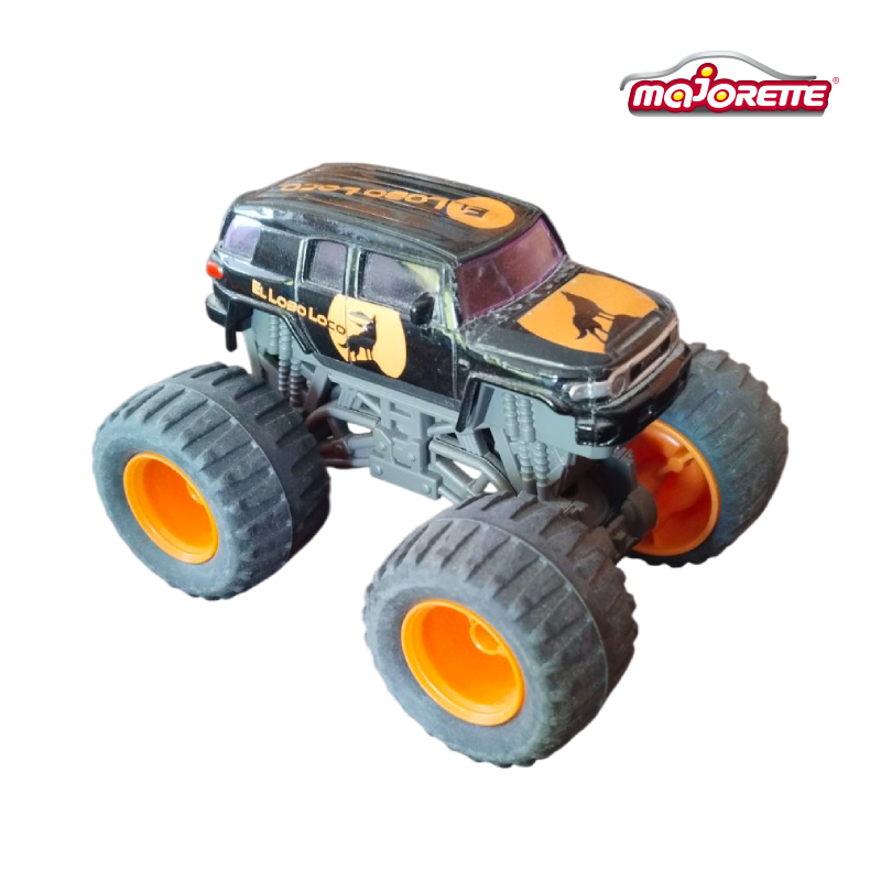 El Lobo Loco - Rockerz - Majorette - Autos sin Empaque