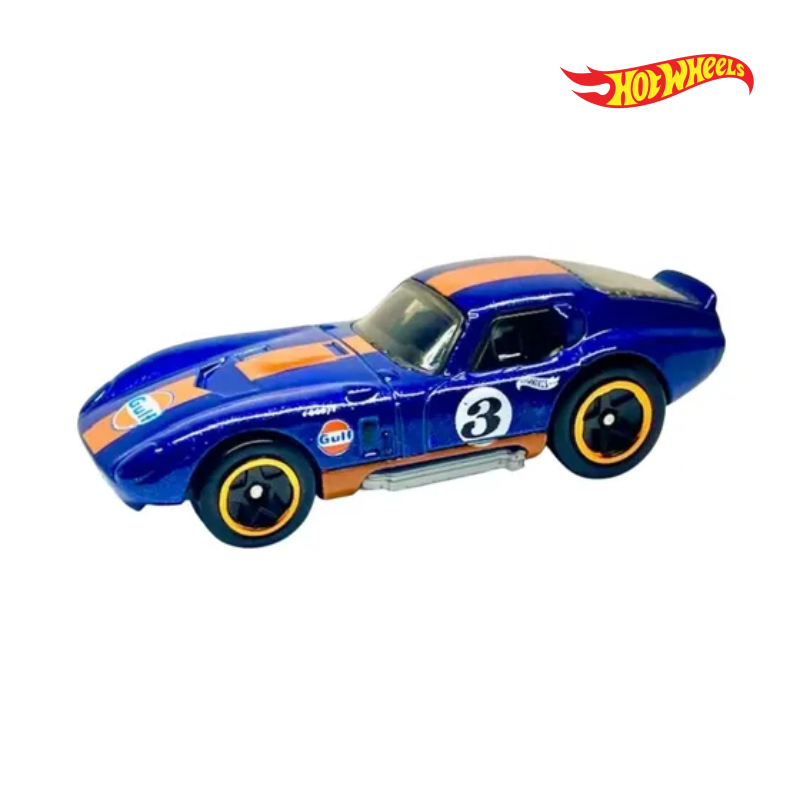 Shelby Cobra "Daytona" Coupe - Race Day 5/10 - Hotwheels Básico - Autos sin Empaque