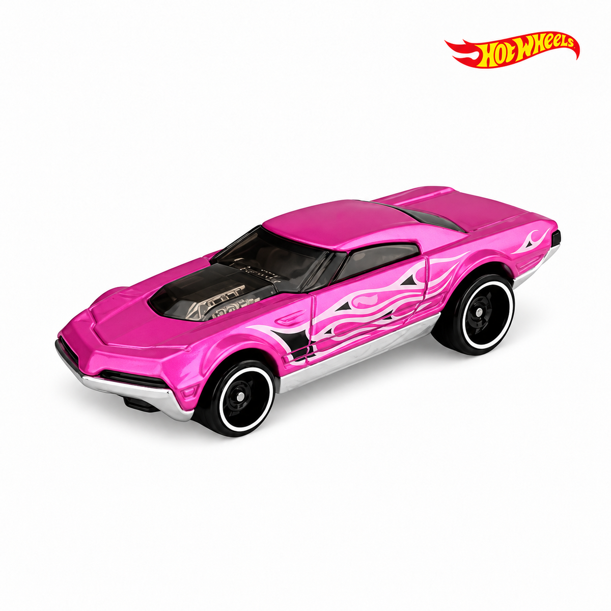 Muscle Speeder - 5-Pack Flames 2024 - Hotwheels Básico - Autos sin Empaque