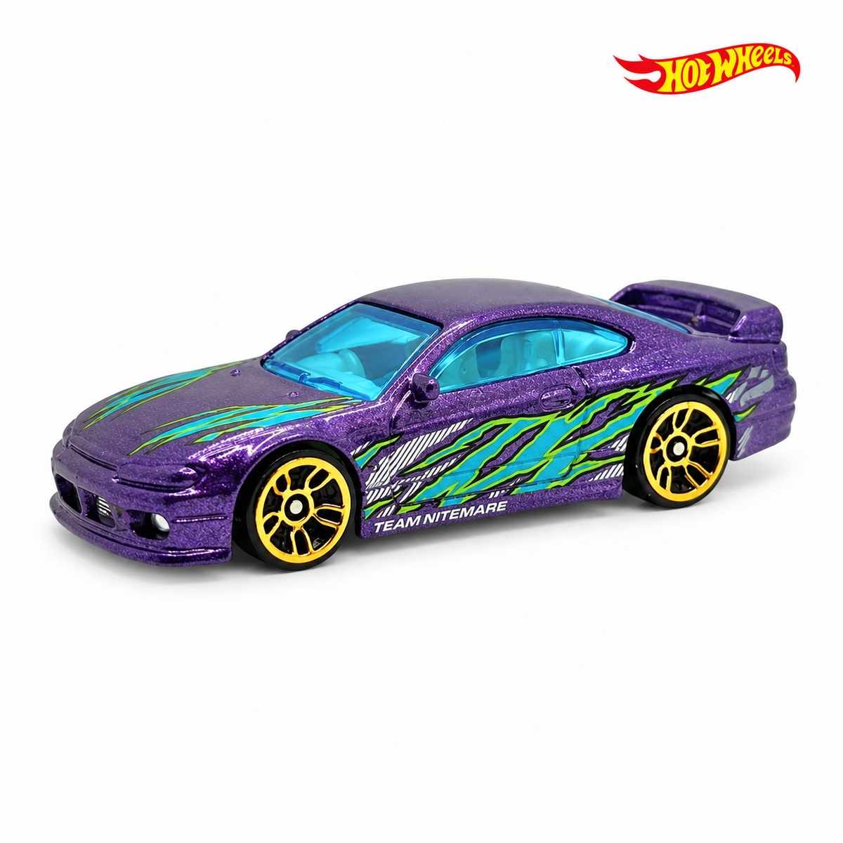 Nissan Silvia (S15) - 5-Pack Drift - Hotwheels Básico - Autos sin Empaque
