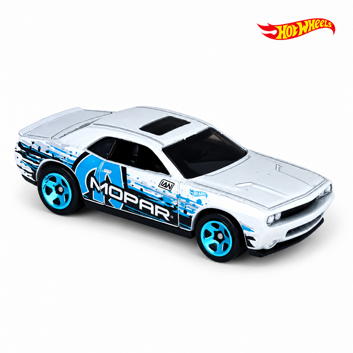 2008 Dodge Challenger SRT8 - 5-Pack Mopar - Hotwheels Básico - Autos sin Empaque