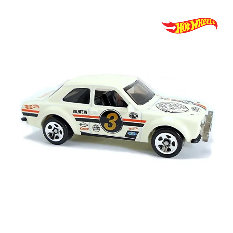 70 Ford Escort RS1600 - Race Day 6/10 - Hotwheels Básico - Autos sin Empaque