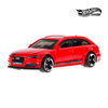17 Audi RS 6 Avant - Hot Wagons 5/5 - Hotwheels Silver Series - Autos sin Empaque