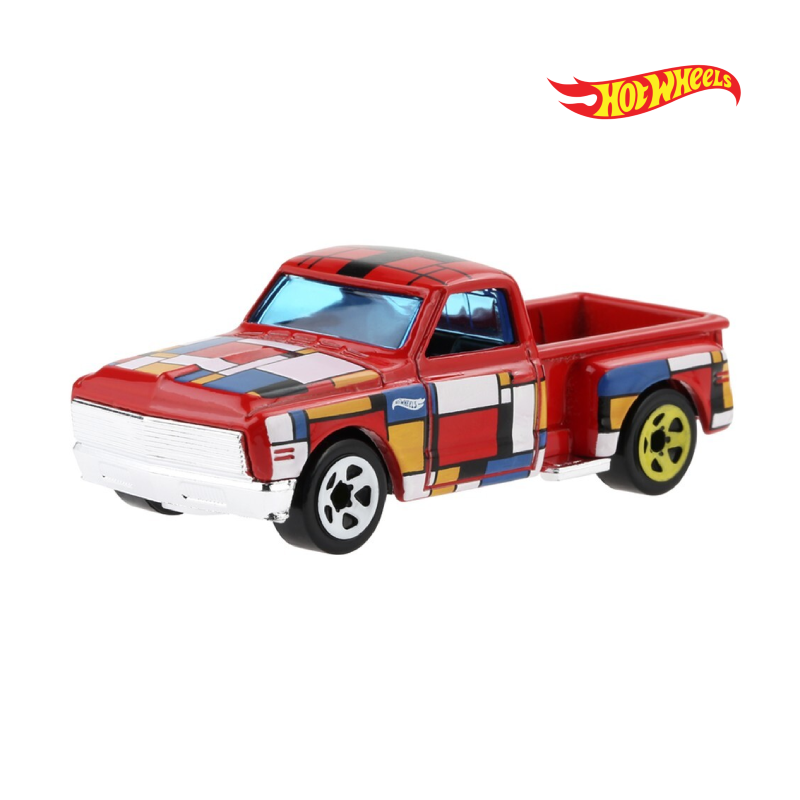 69 Chevy Pickup - Art Cars 4/10 - Hotwheels Básico - Autos sin Empaque