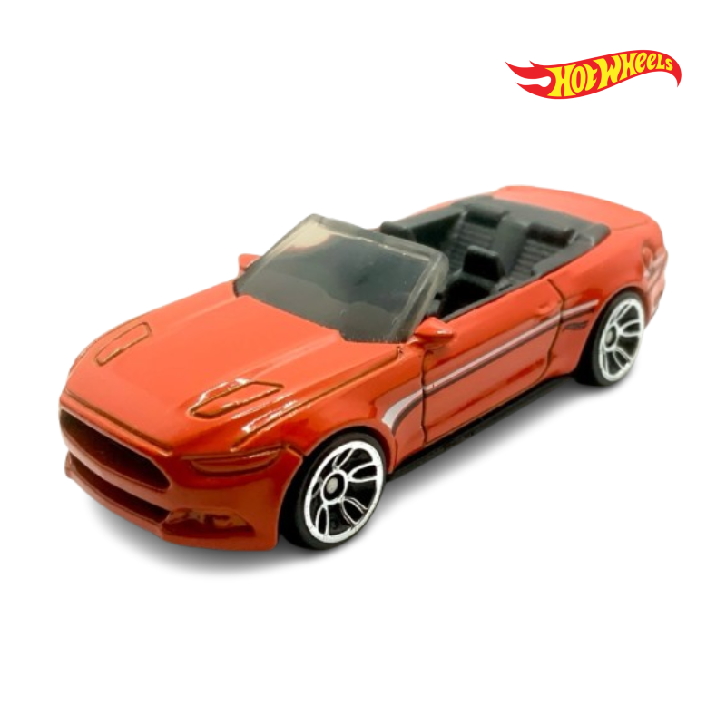 2015 Ford Mustang GT Convertible - 5-Pack Ford Mustang - Hotwheels Básico - Autos sin Empaque