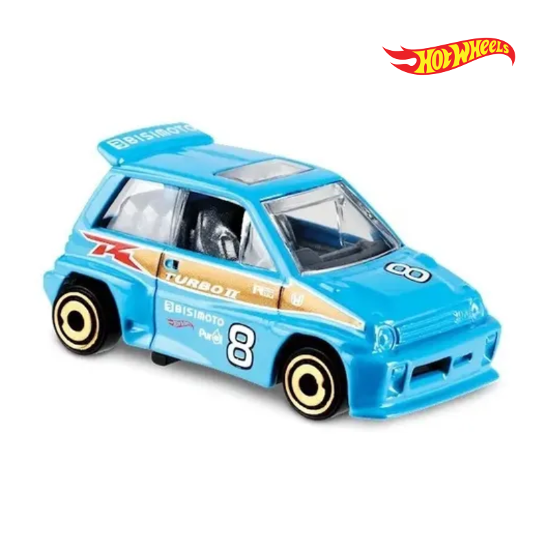Honda City Turbo II - Nightburnerz 2/10 - Hotwheels Básico - Autos sin Empaque