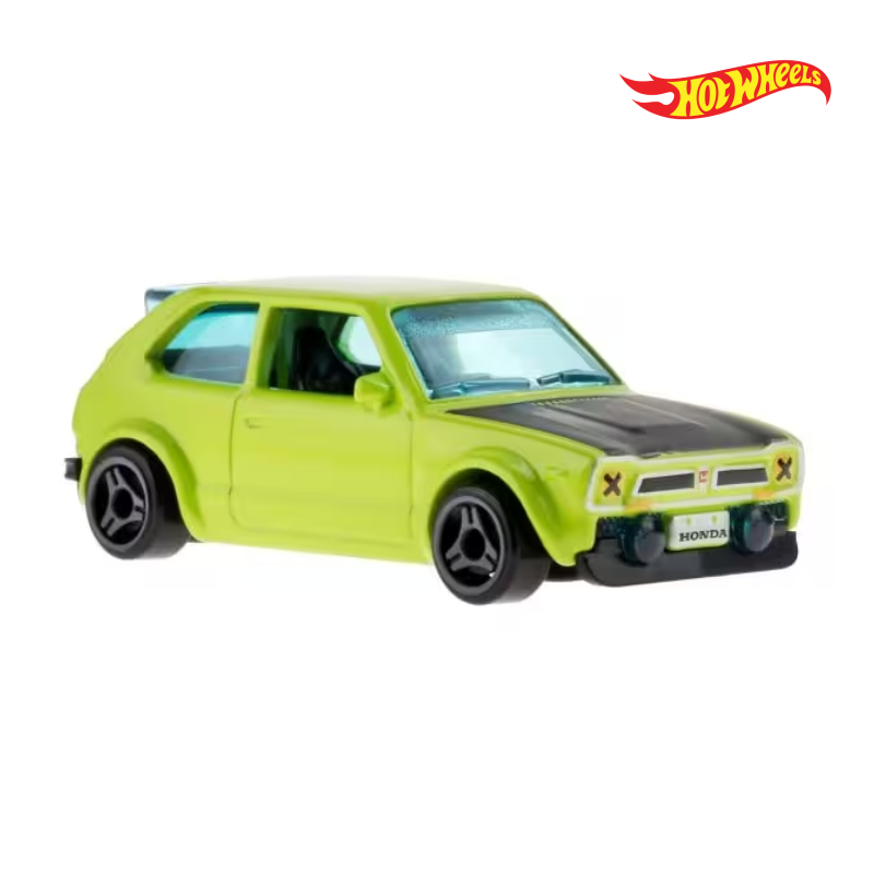 73 Honda Civic Custom - J-Imports 8/10 - Hotwheels Básico - Autos sin Empaque