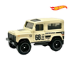 Land Rover Defender 90 - Then And Now 5/10 - Hotwheels Básico - Autos sin Empaque