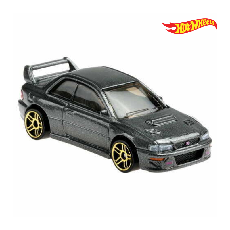 98 Subaru Impreza 228-STi Version - J-Imports 1/10 - Hotwheels Básico - Autos sin Empaque