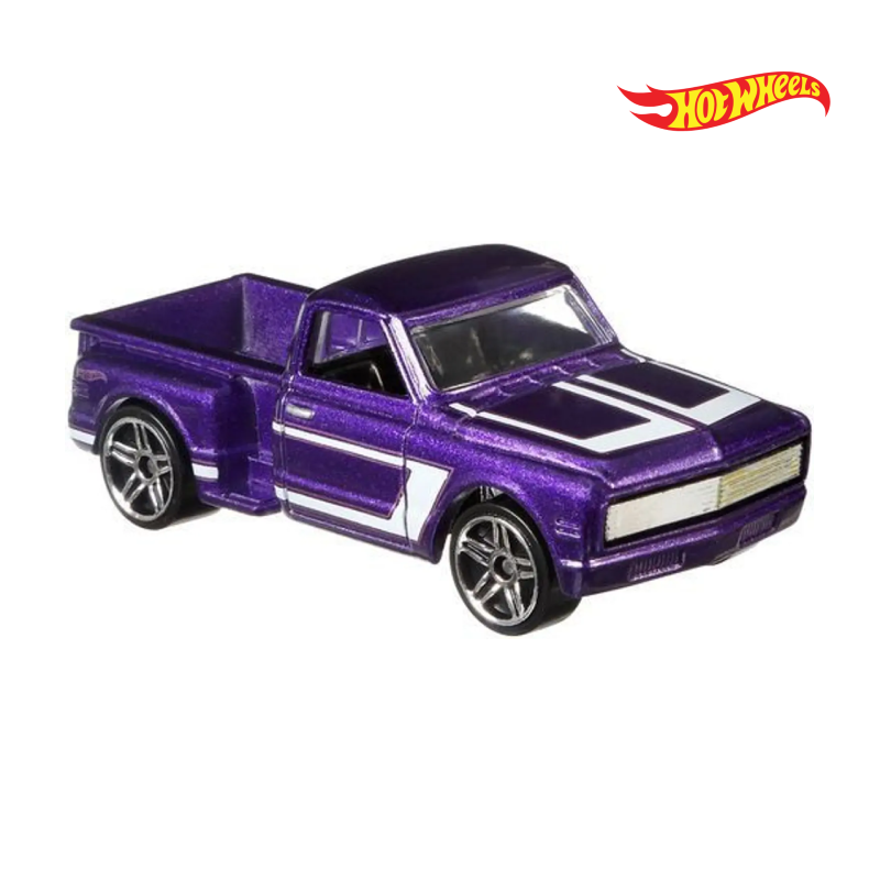 Custom 69 Chevy Pickup - American Pickup Series 9/10 - Hotwheels Básico - Autos sin Empaque