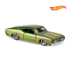 69 Ford Torino Talladega - Flames 4/10 - Hotwheels Básico - Autos sin Empaque