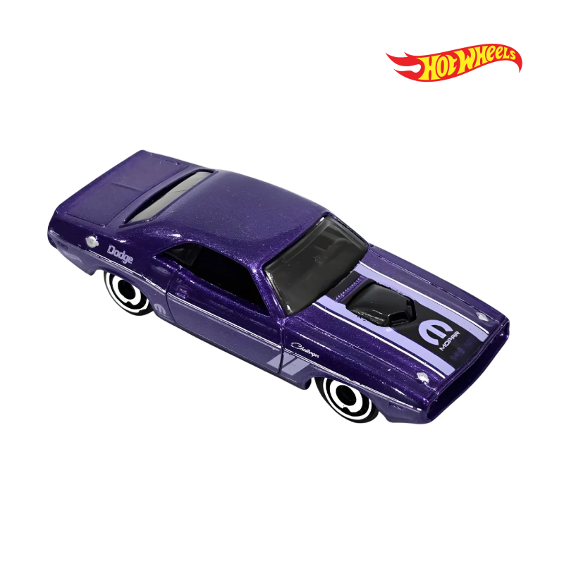 70 Dodge Hemi Challenger - 70s Vs 90s 10/10 - Hotwheels Básico - Autos sin Empaque