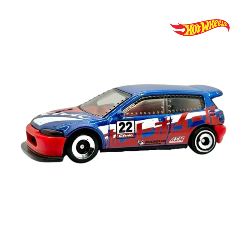 Honda Civic Custom - Reverse Rake 5/5 - Hotwheels Básico - Autos sin Empaque