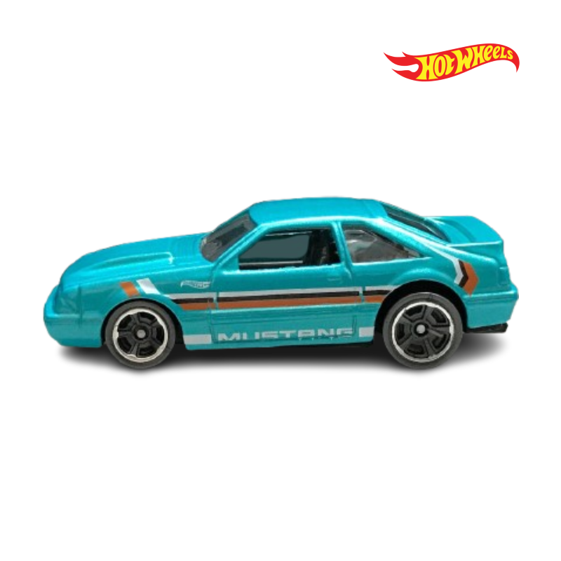 92 Ford Mustang - Speed Blur 9/10 - Hotwheels Básico - Autos sin Empaque
