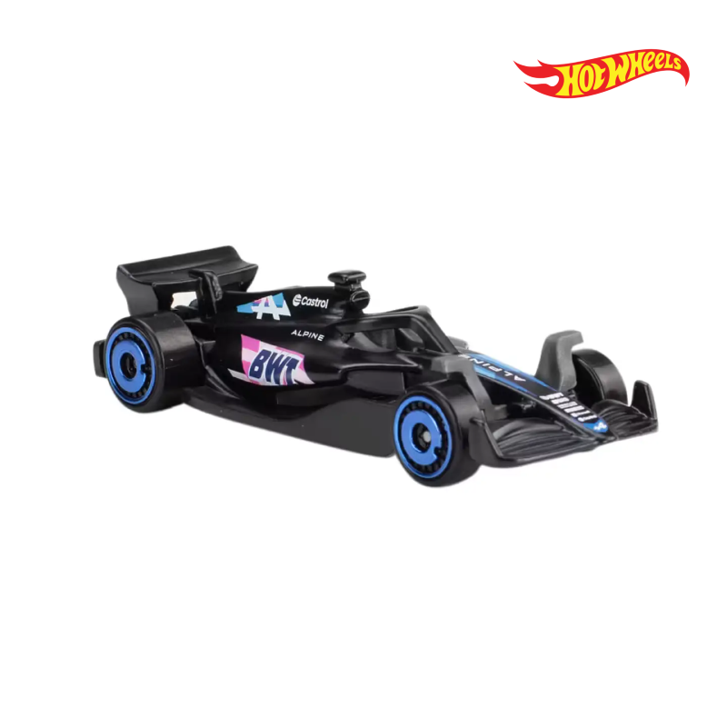 Alpine F1 Team - 5-Pack Formula 1 2024 - Hotwheels Básico - Autos sin Empaque