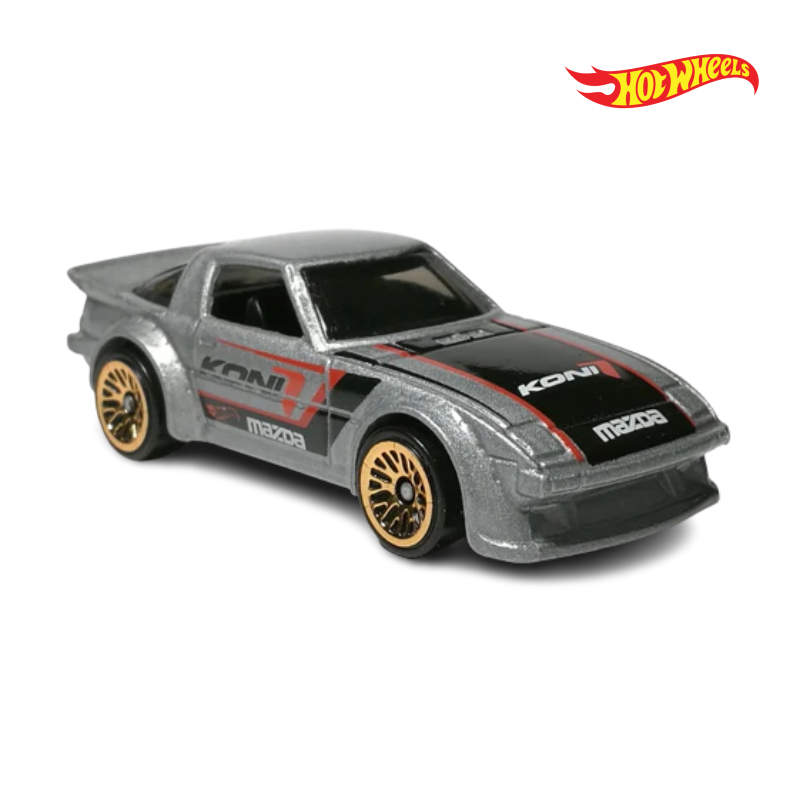 Mazda Rx-7 - Speed Graphics 2/10 - Hotwheels Básico - Autos sin Empaque