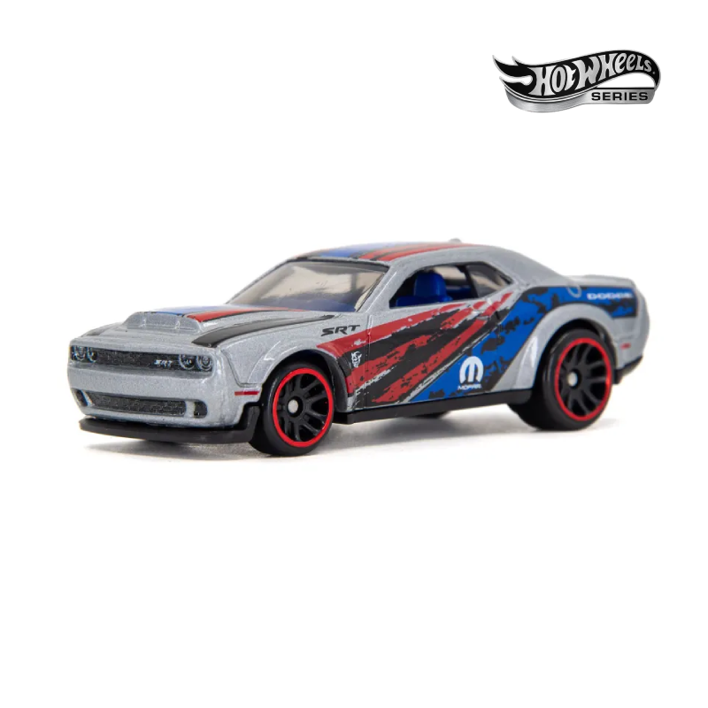 2018 Dodge Challenger Srt Demon - Stars & Stripes 3/5 - Silver Series - Autos sin Empaque