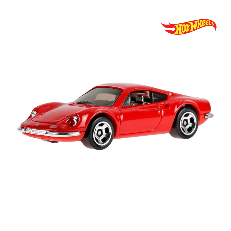 Dino 206 Gt - Ferrari 5/5 - Hotwheels Básico - Autos sin Empaque