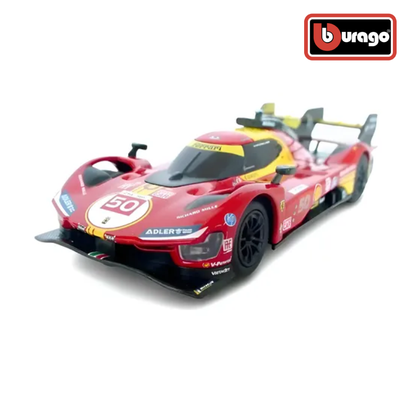 Ferrari 499p - Shell - Burago - Autos sin Empaque