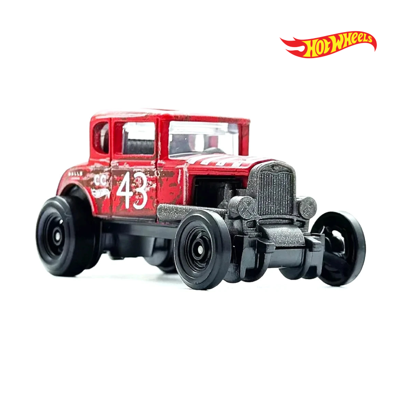 Ford Model A Custom 31 - Dirt 7/10 - Hotwheels Básico - Autos sin Empaque