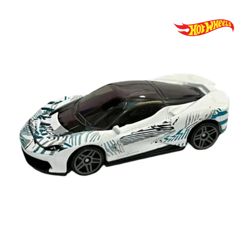 Automobili Pininfarina Battista - Green Speed 5/10 - Hotwheels Básico - Autos sin Empaque