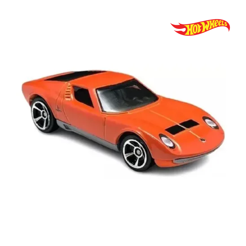 71 Lamborghini Miura Sv - Exotics 5/10 - Hotwheels Básico - Autos sin Empaque