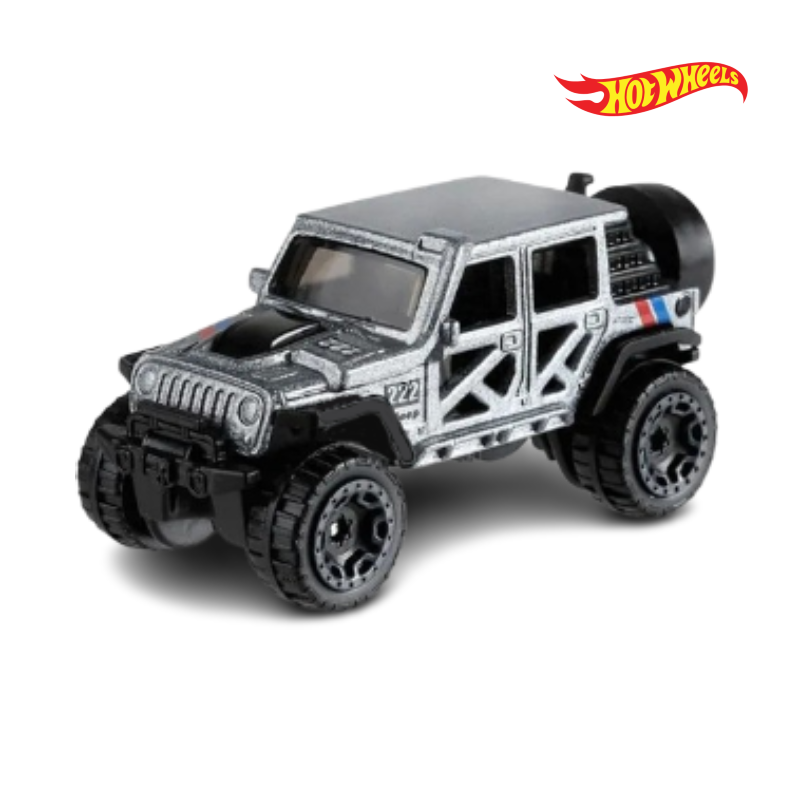 17 Jeep Wrangler - Baja Blazers 2/10 - Hotwheels Básico - Autos sin Empaque