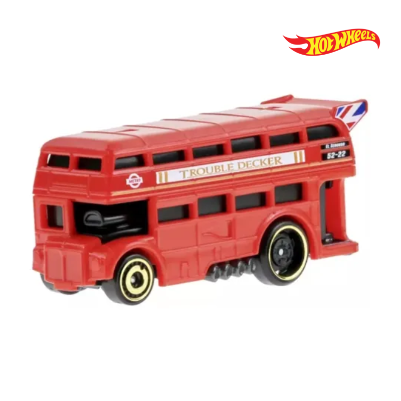 Trouble Decker - Metro 7/10 - Hotwheels Básico - Autos sin Empaque