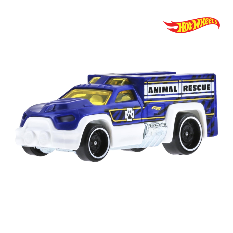 Rescue Duty - Rescue 2/10 - Hotwheels Básico - Autos sin Empaque