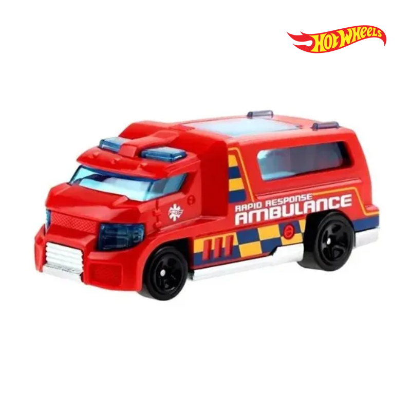 HW Rapid Response - Rescue 5/10 - Hotwheels Básico - Autos sin Empaque