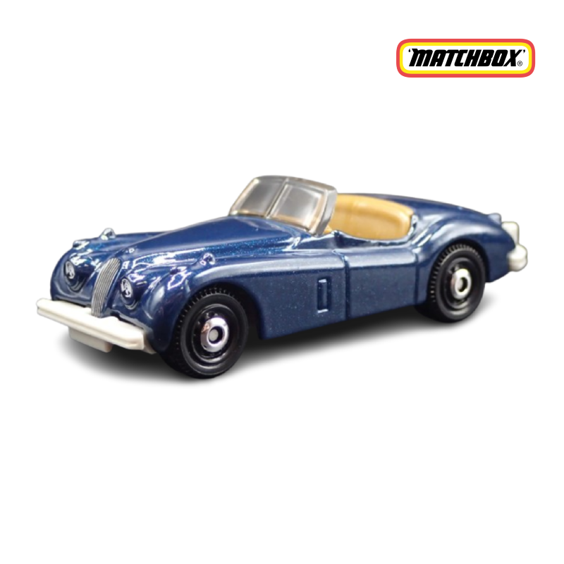 1956 Jaguar XK140 - 5-Pack Blue Highways II - Matchbox Básico - Autos sin Empaque