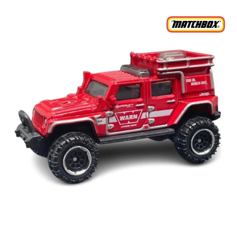 Jeep Wrangler Superlift - 42/100 - Matchbox Básico - Autos sin Empaque