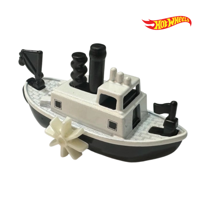 Disney Steamboat - Screen Time 10/10 - Hotwheels Básico - Autos sin Empaque