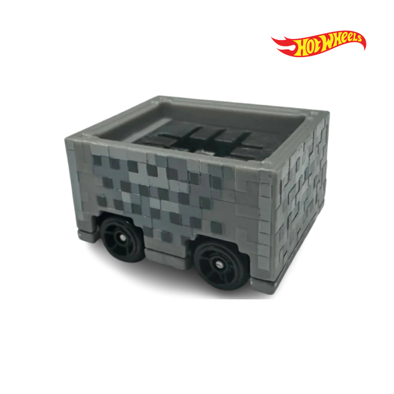 Minecart - Screen Time 8/10 - Hotwheels Básico - Autos sin Empaque