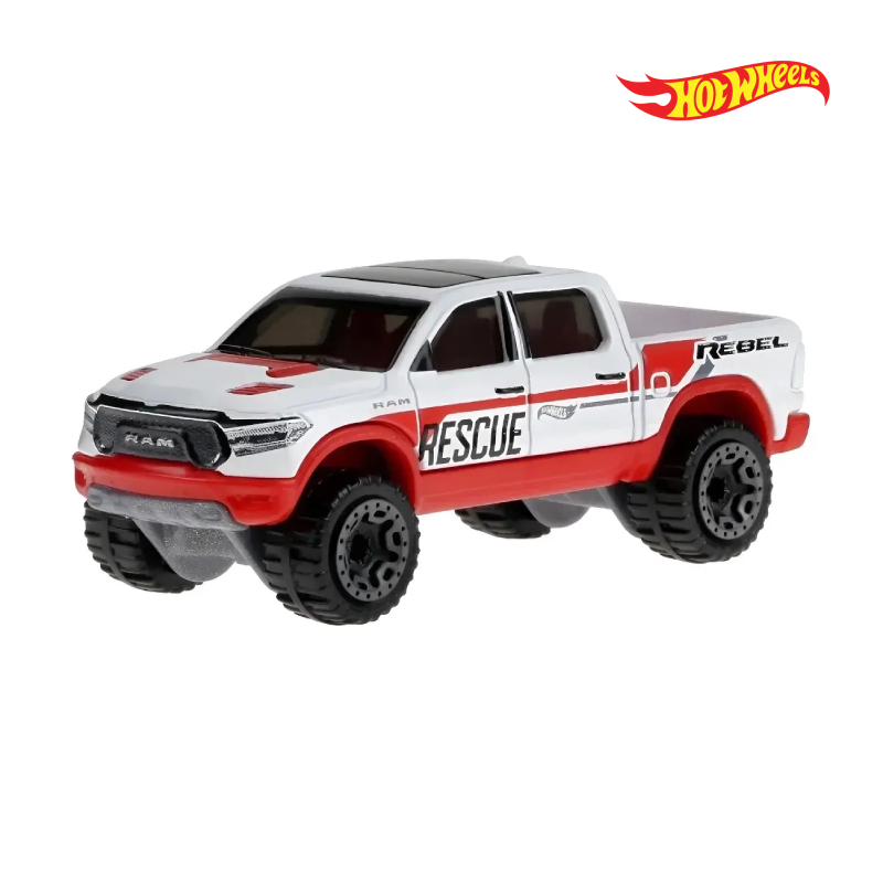 2020 Ram 1500 Rebel - First Response 3/5 - Hotwheels Básico - Autos sin Empaque