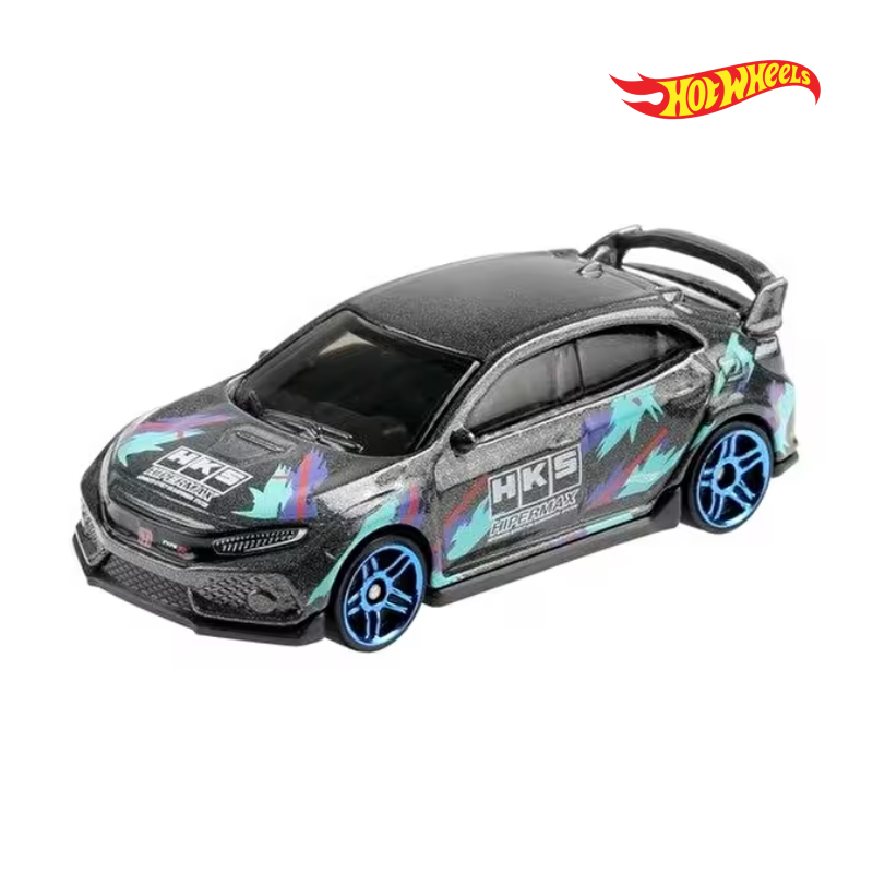 2018 Honda Civic Type R - J-Imports 6/10 - Hotwheels Básico - Autos sin Empaque