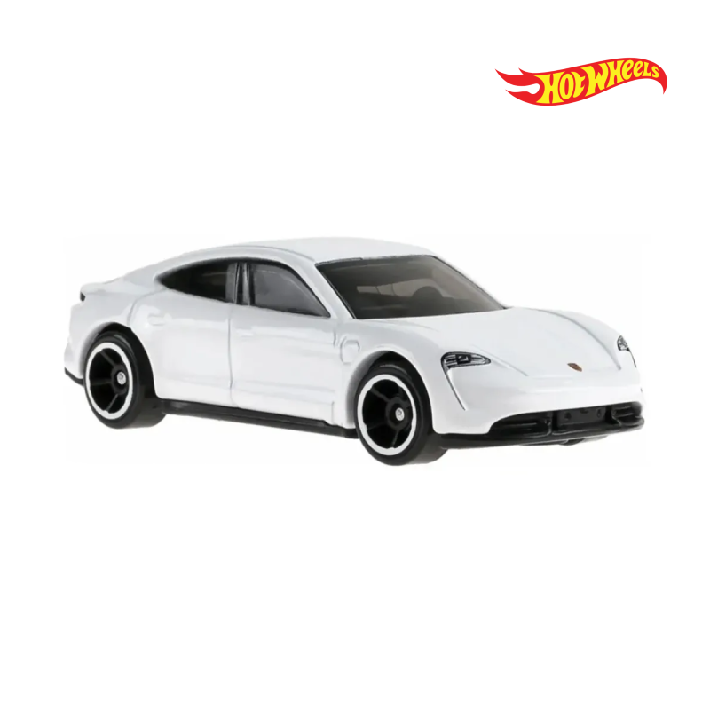 Porsche Taycan Turbo S - EV 3/10 - Hotwheels Básico - Autos sin Empaque