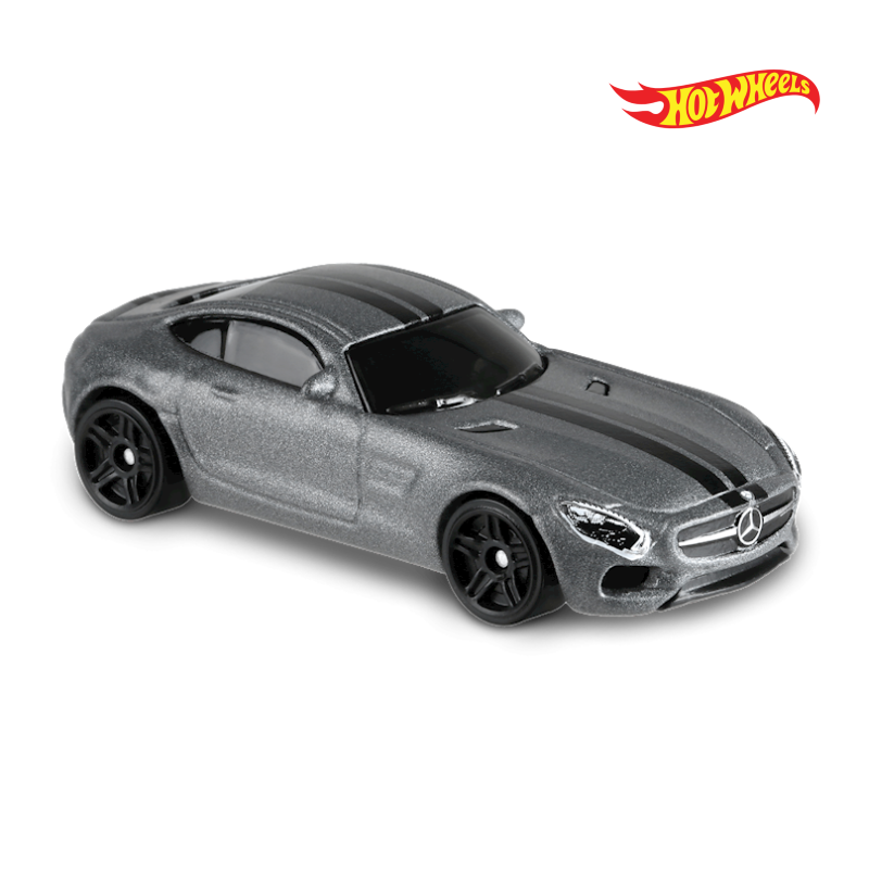 15 Mercedes Amg Gt - Screen Time 8/10 - Hotwheels Básico - Autos sin Empaque