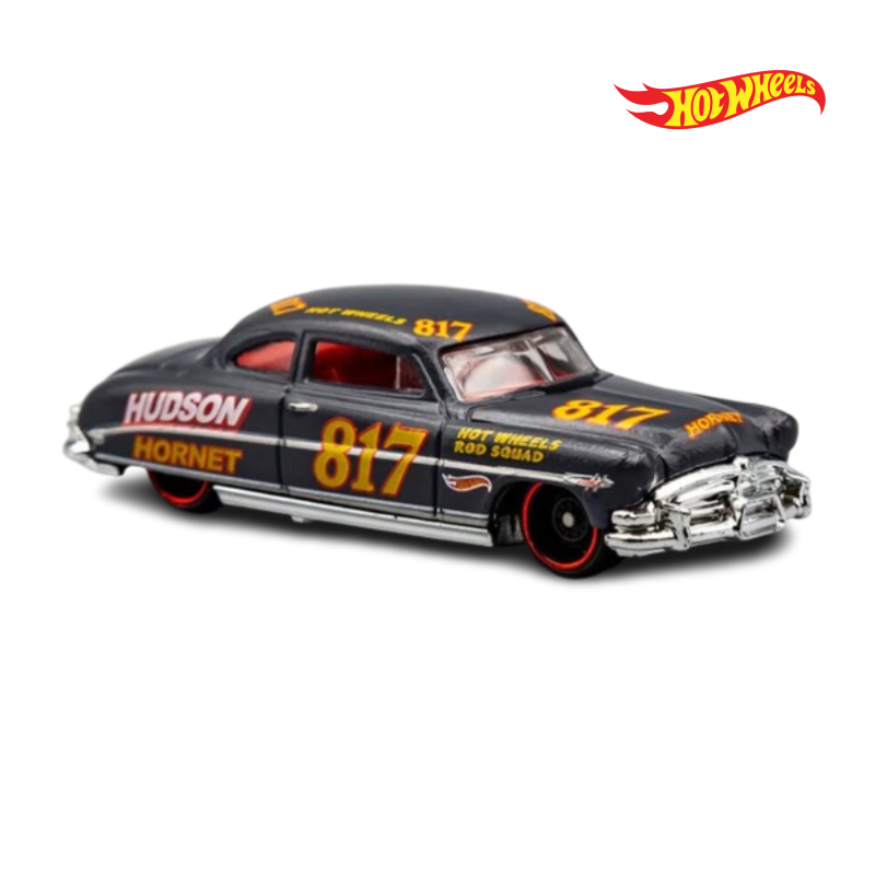 52 Hudson Hornet - Rod Squad 4/10 - Hotwheels Básico - Autos sin Empaque