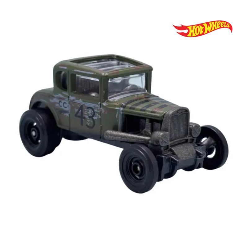 Ford Model A Custom - Dirt 7/10 - Hotwheels Básico - Autos sin Empaque