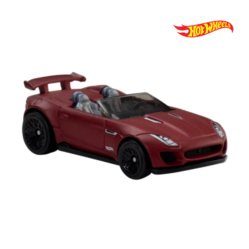 15 Jaguar F-Type Project 7 - 5-Pack Motor Show - Hotwheels Básico - Autos sin Empaque