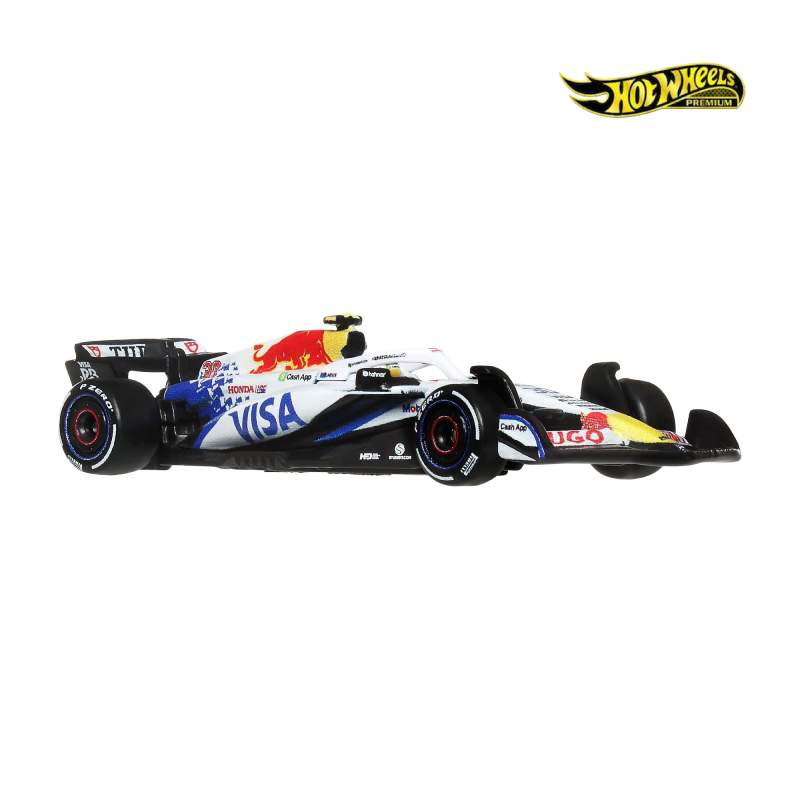 Visa Cash App Racing Bulls Formula One Team 30 - Formula 1 - Hotwheels Premium - Autos sin Empaque